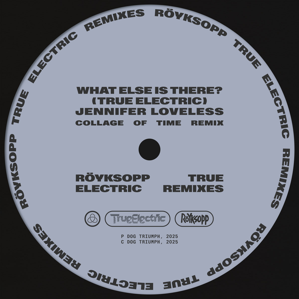 'What Else Is There?' (ft. Fever Ray) [True Electric] (Jennifer Loveless Collage of Time Remix) cover art