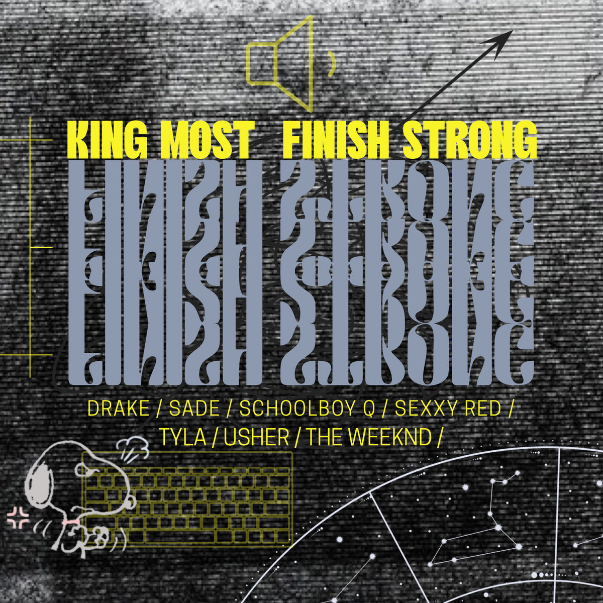 King Most "Finish Strong" cover art