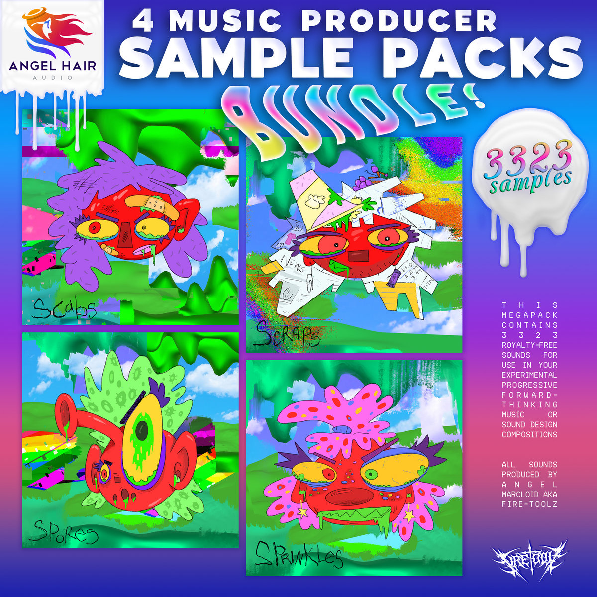 SCaBS, SCRaPS, SPoReS, & SPRiNKLeS (sample pack demos) cover art