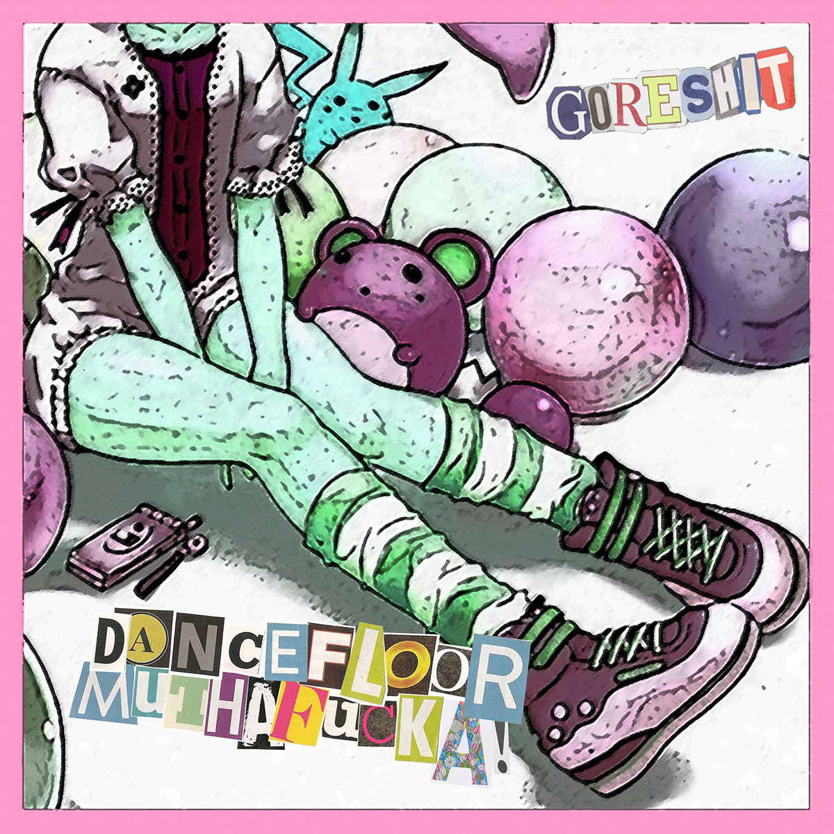dancefloor muthafucka! digipak cover art