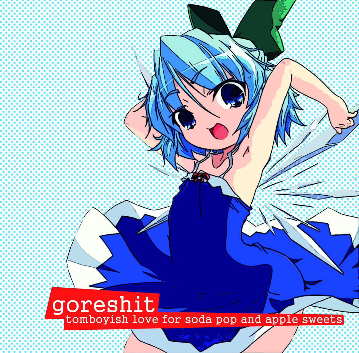 tomboyish love for soda pop and apple sweets digipak cover art