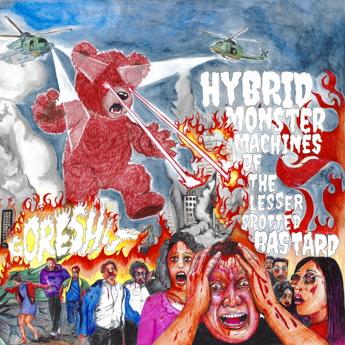 hybrid monster machines of the lesser spotted bastard cover art