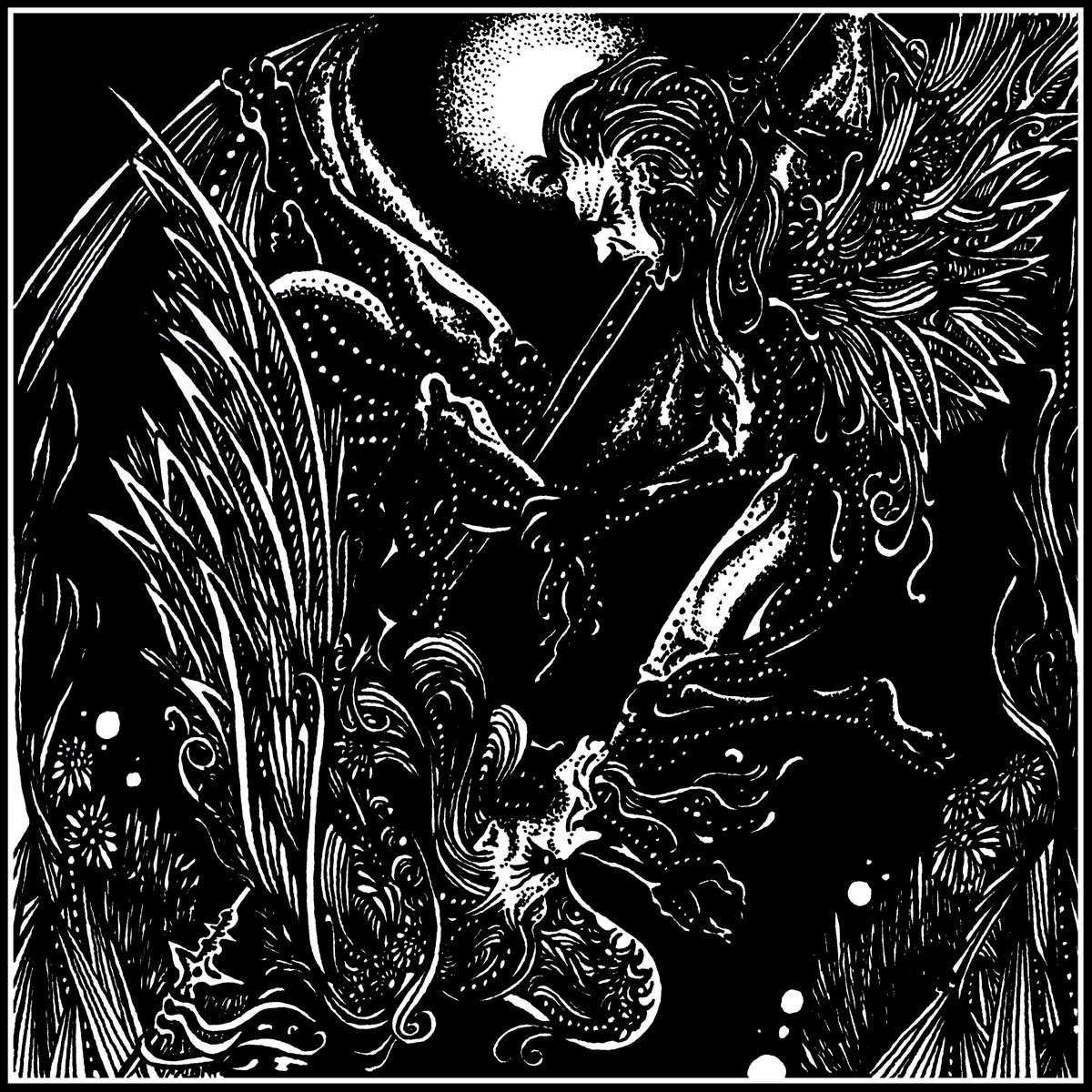 Plenilunar Requiems (Split w/ Lamp of Murmuur) cover art