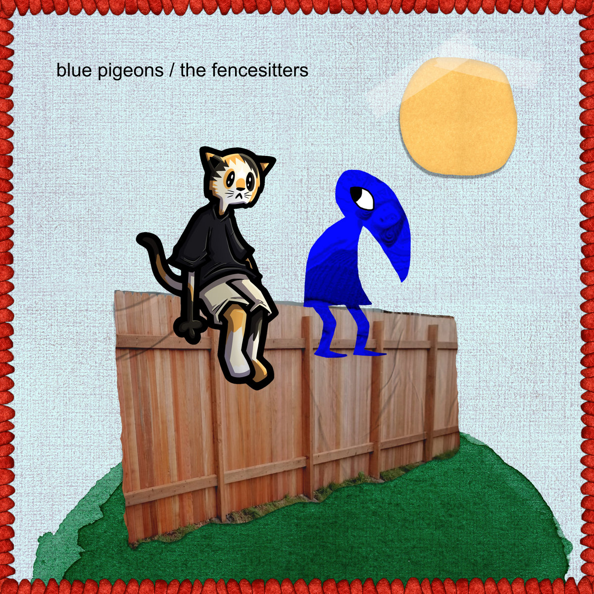 Blue Pigeons / The Fencesitters (Split) cover art
