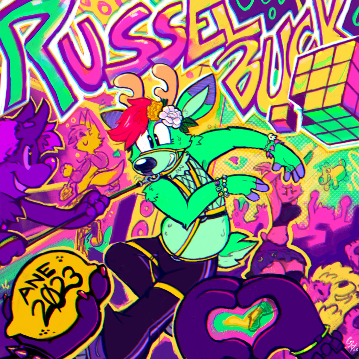 ANE2023 ~ NONSTOP RAVE and NIGHTCORE cover art