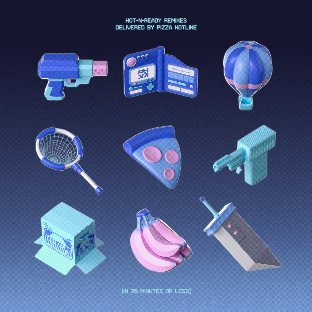 Hot-N-Ready Remixes Delivered by Pizza Hotline [In 20 Minutes or Less] cover art