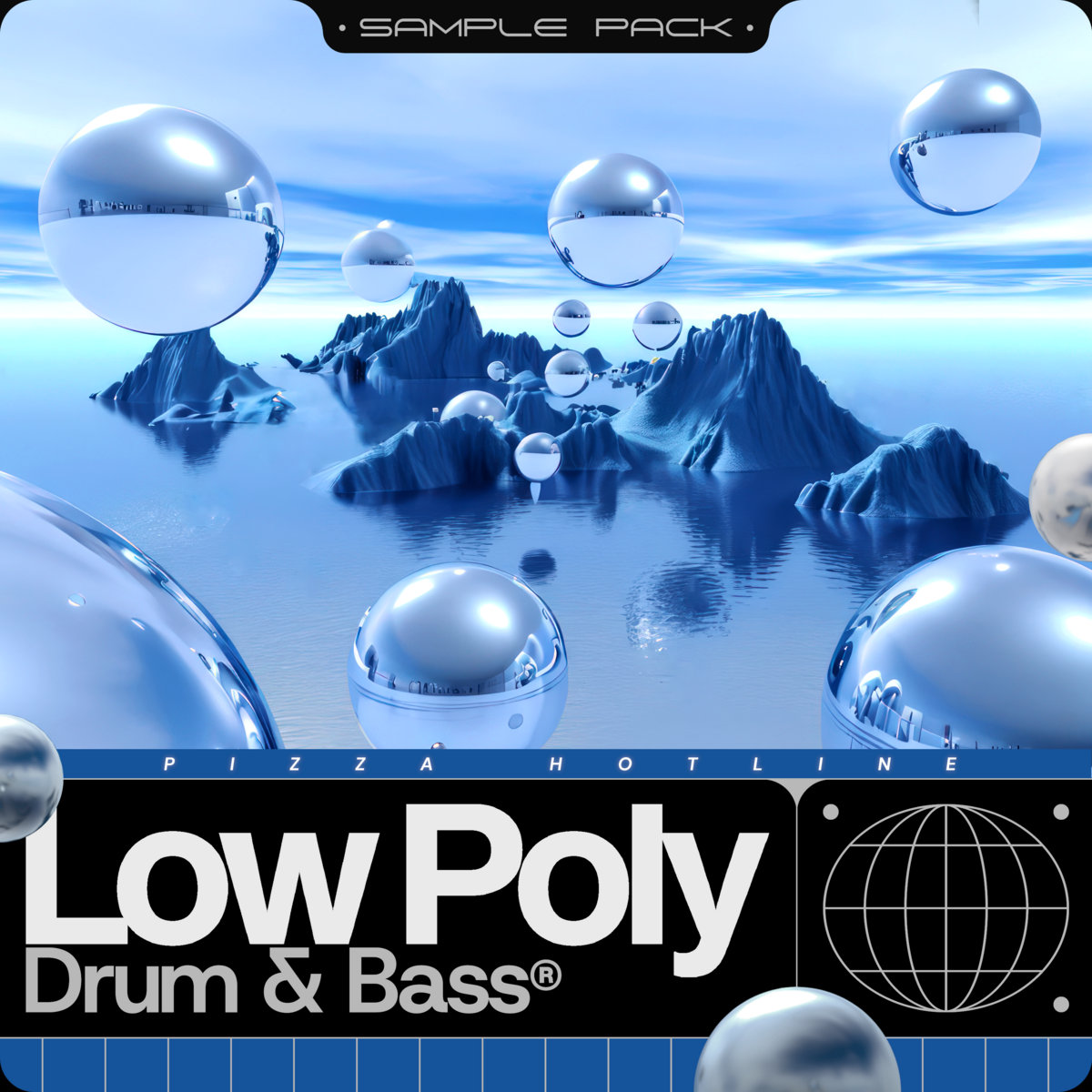 Low Poly Drum & Bass SAMPLE PACK cover art
