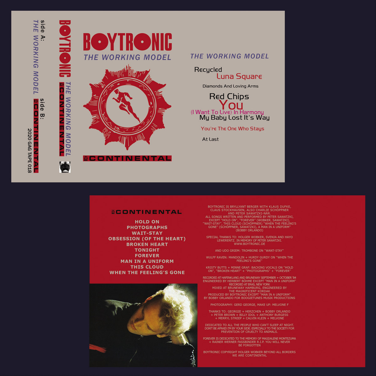 The Working Model / The Continental Cassette cover art
