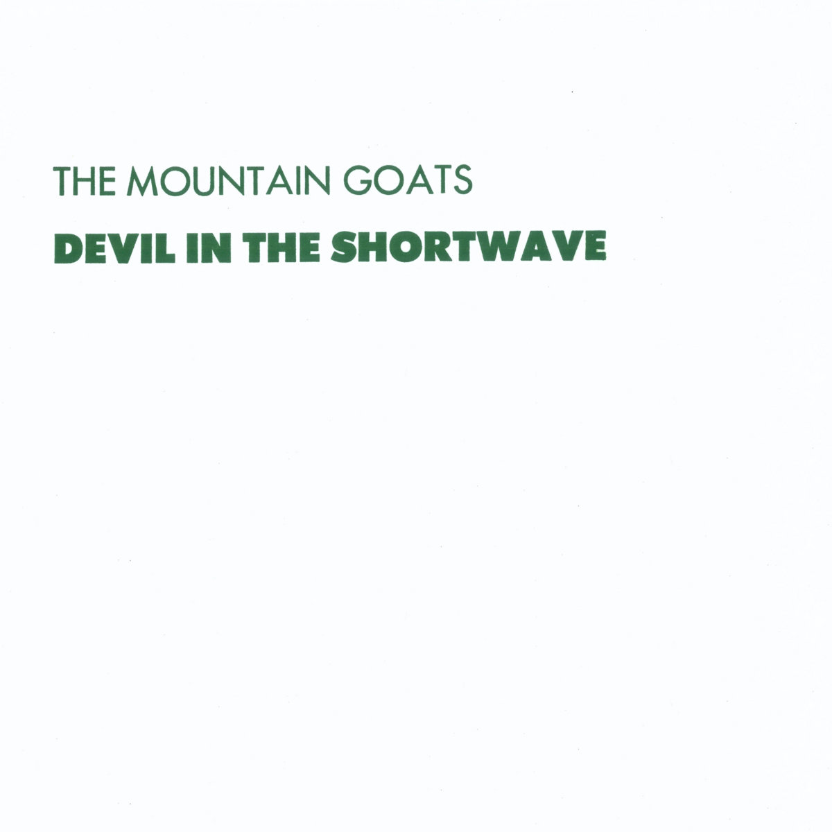 Devil in the Shortwave cover art