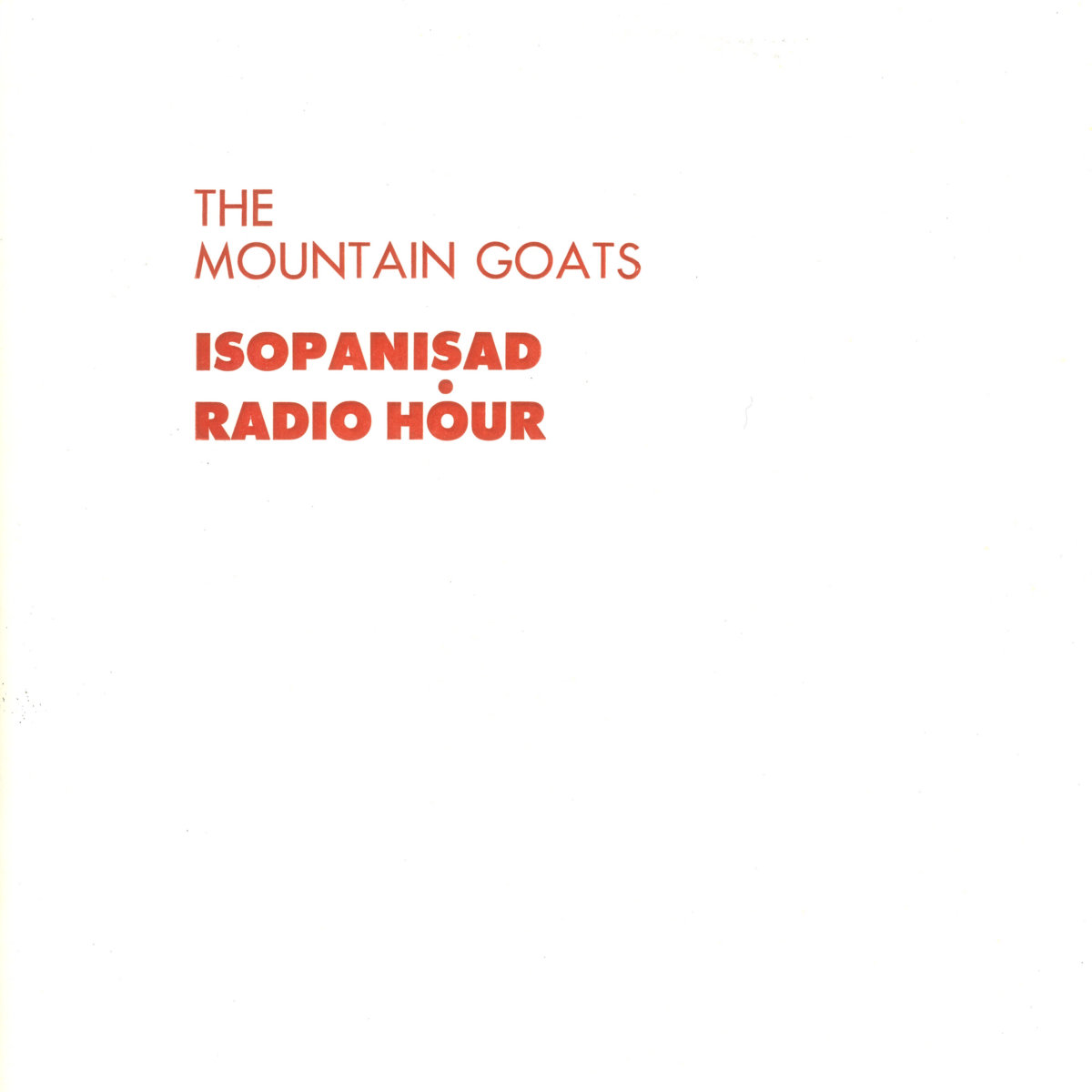 Isopanisad Radio Hour cover art
