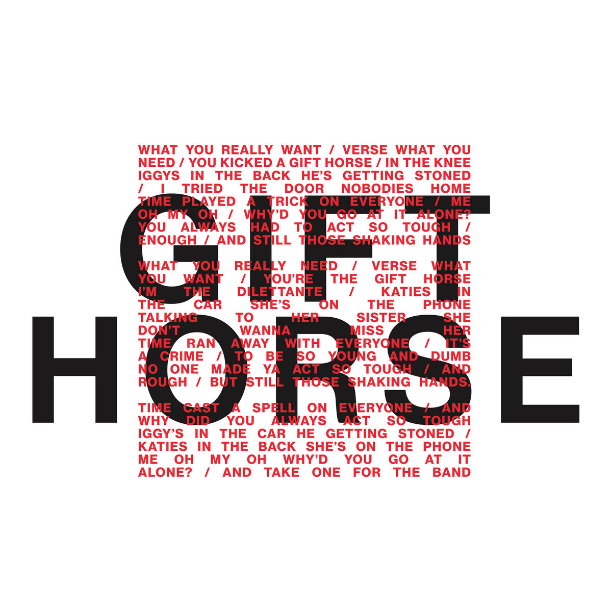 Gift Horse b/w I Was On Time cover art