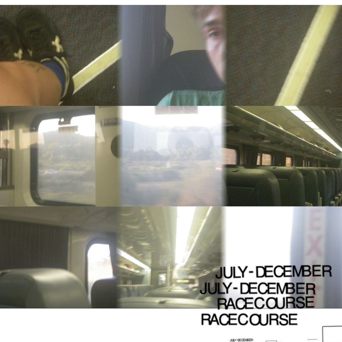 July, December by Racecourse - album cover art