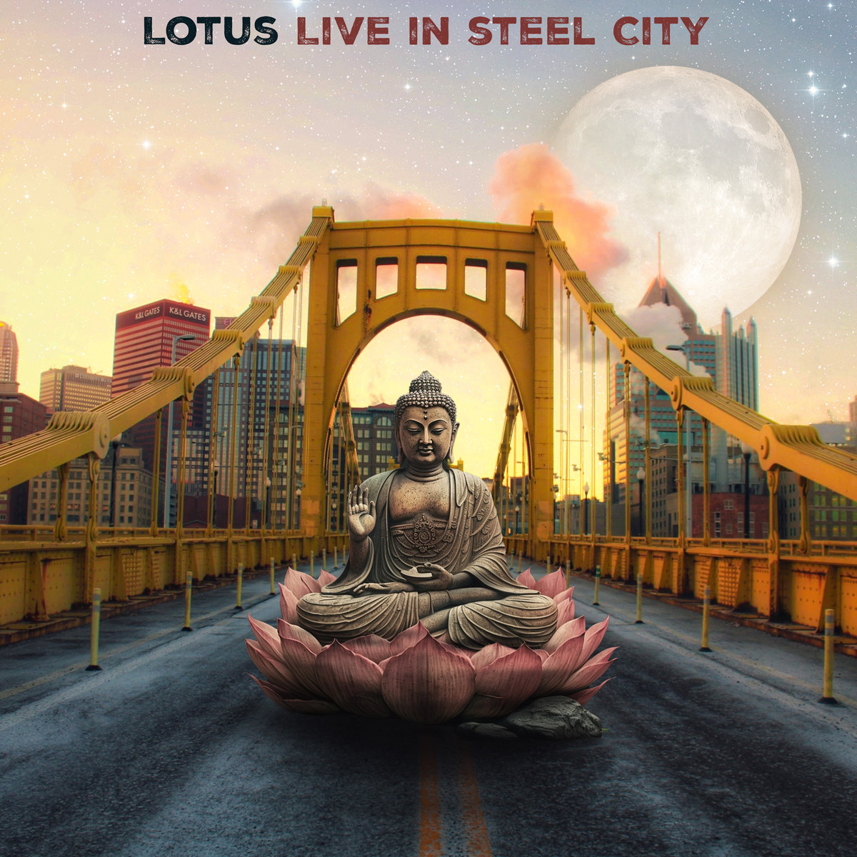 Live in Steel City cover
