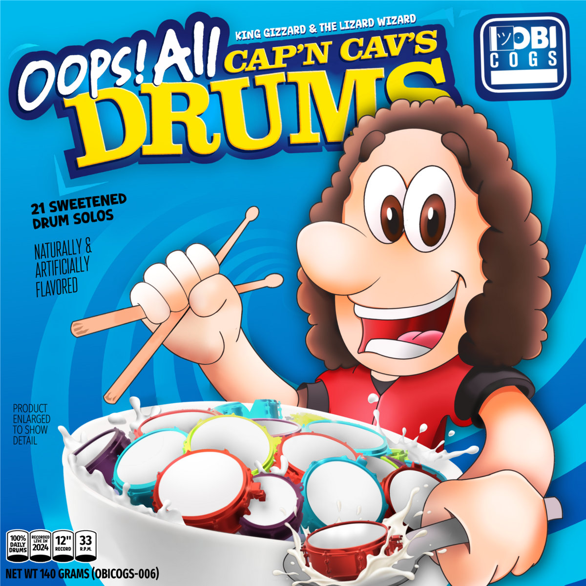 Oops! All Drums cover art