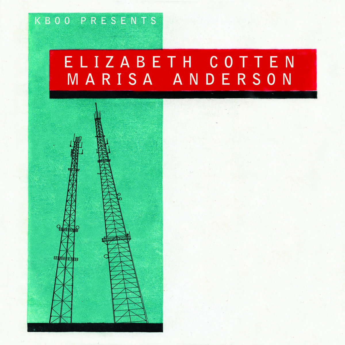 Elizabeth Cotten/Marisa Anderson 7" cover art