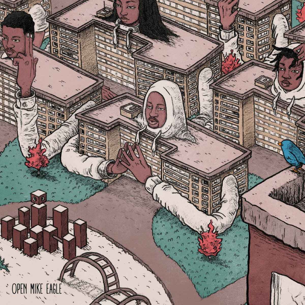 Brick Body Kids Still Daydream (brick red and cream vinyl) cover art
