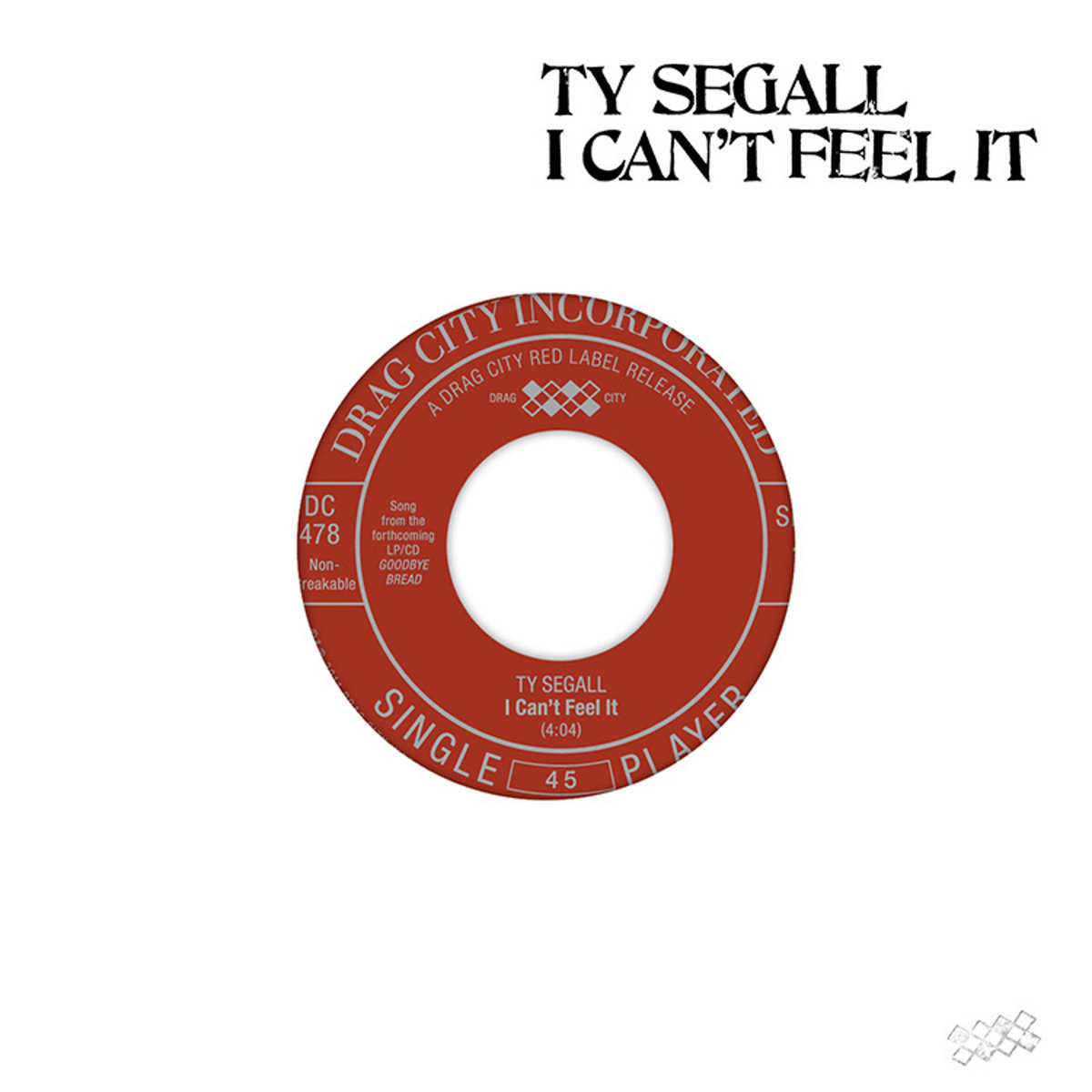 I Can't Feel It cover art