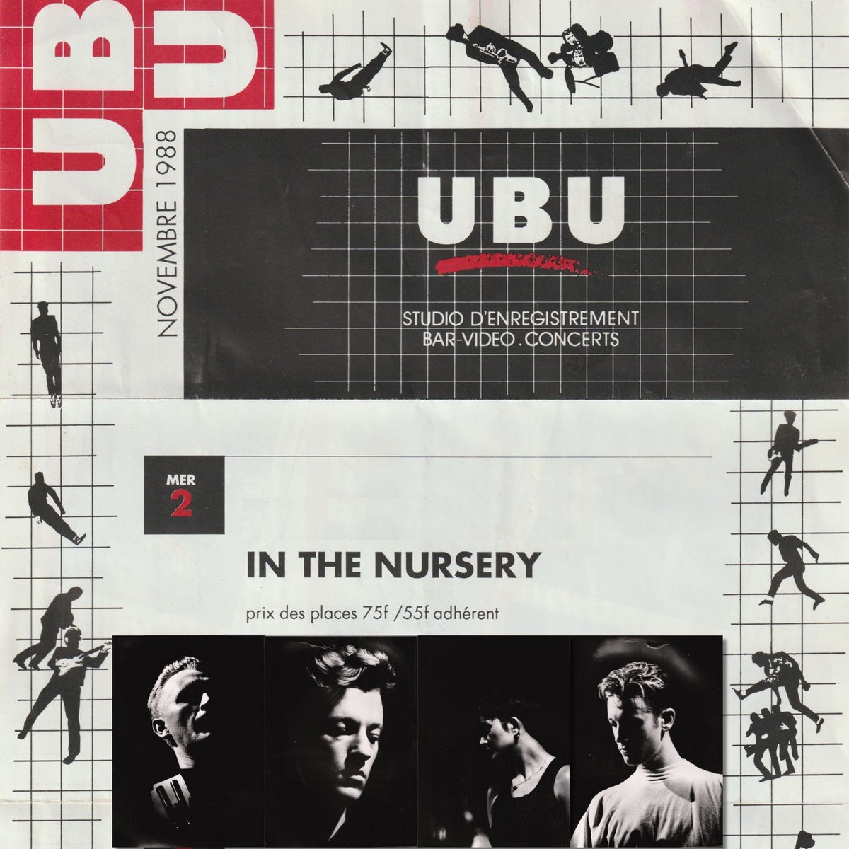 ITN Live - UBU, Rennes, France 1988 cover
