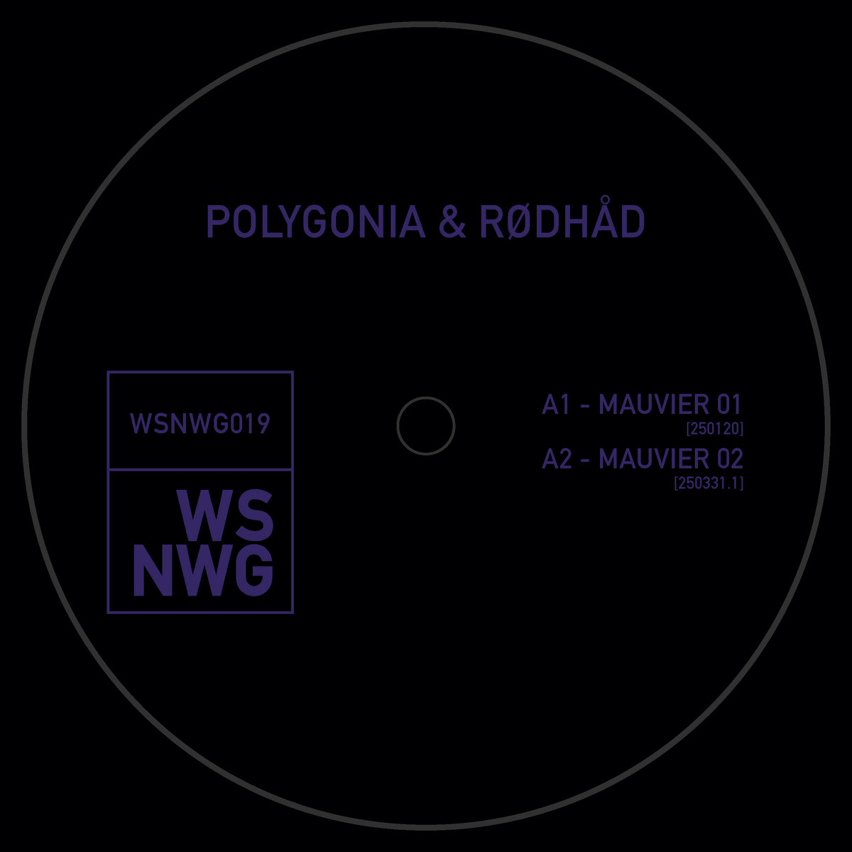 MAUVIER - WSNWG019 cover art
