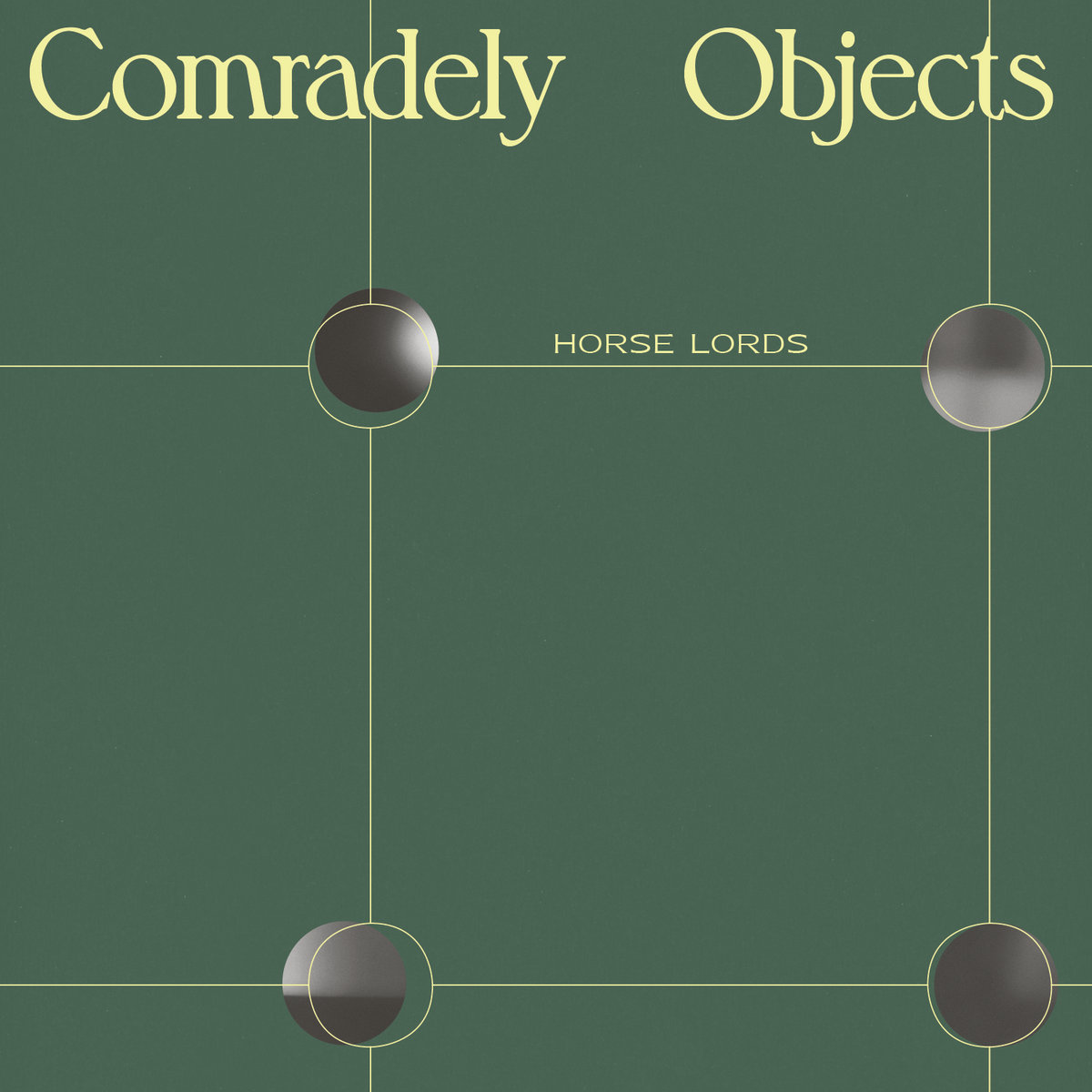 Comradely Objects cover art