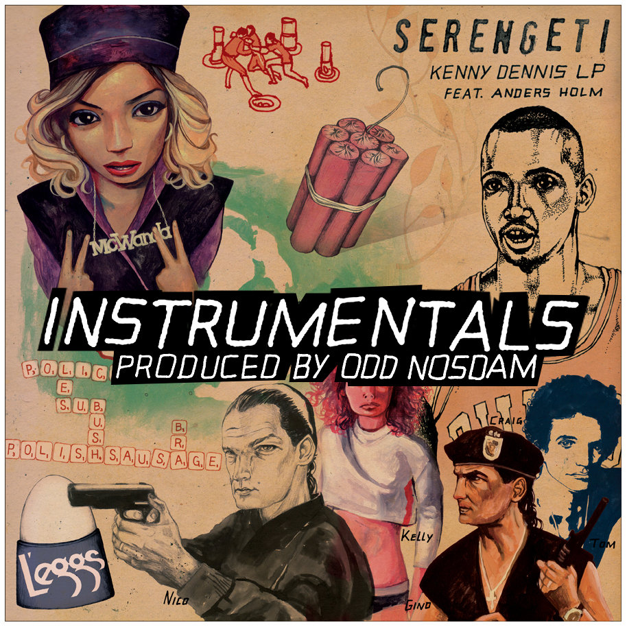 KENNY DENNIS LP instrumentals cover