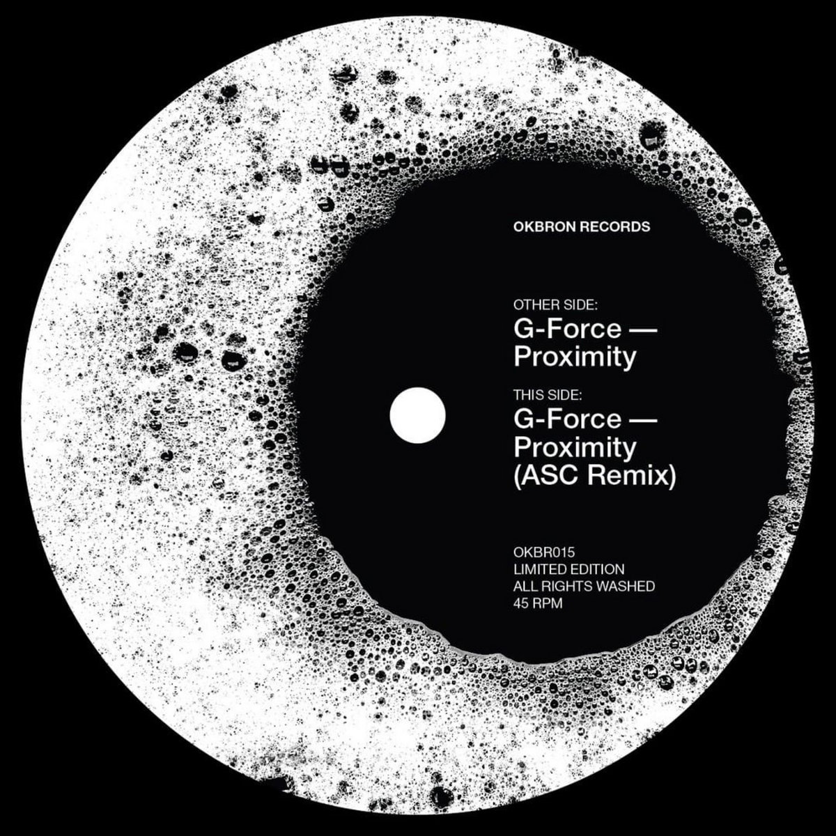 G-Force - Proximity / ASC Remix OKBR015 cover art