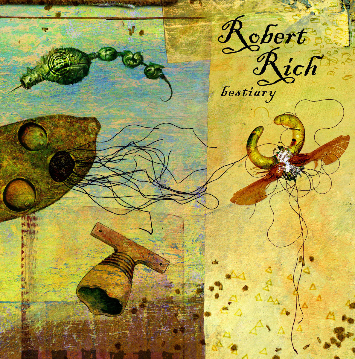 Bestiary by Robert Rich - album cover art