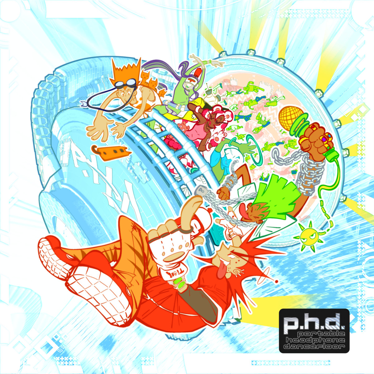 PHD - PORTABLE HEADPHONE DANCEFLOOR cover