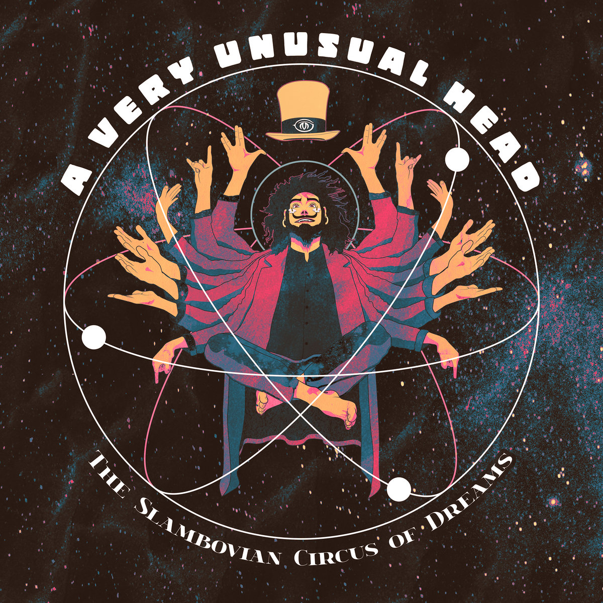 A VERY UNUSUAL HEAD by The Slambovian Circus of Dreams - album cover art