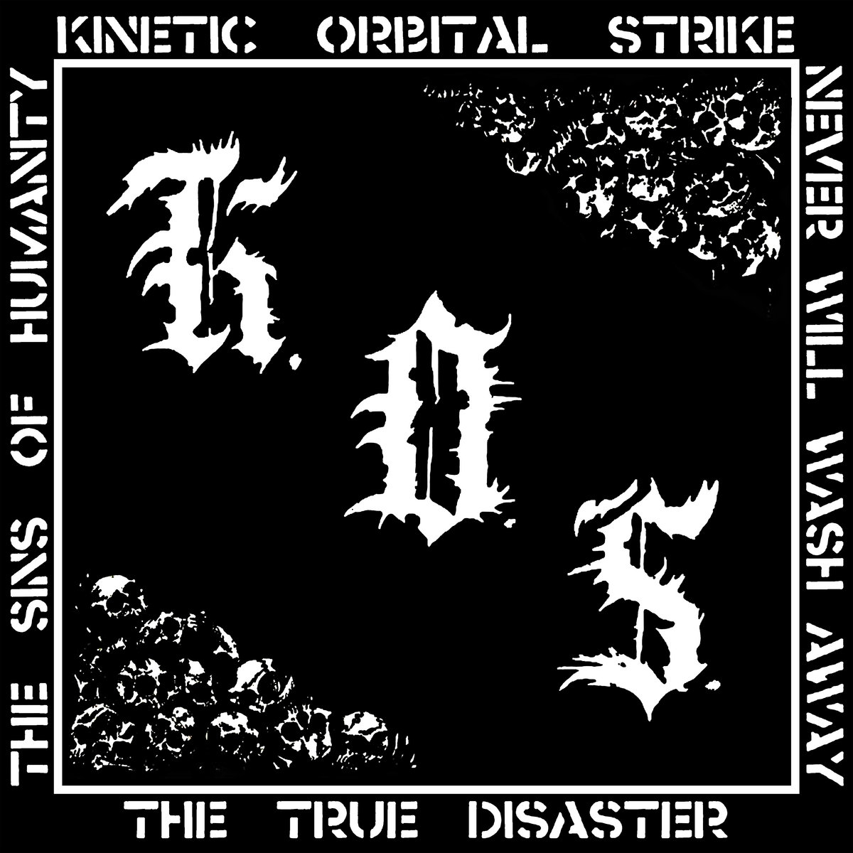The True Disaster - LP by Kinetic Orbital Strike - album cover art
