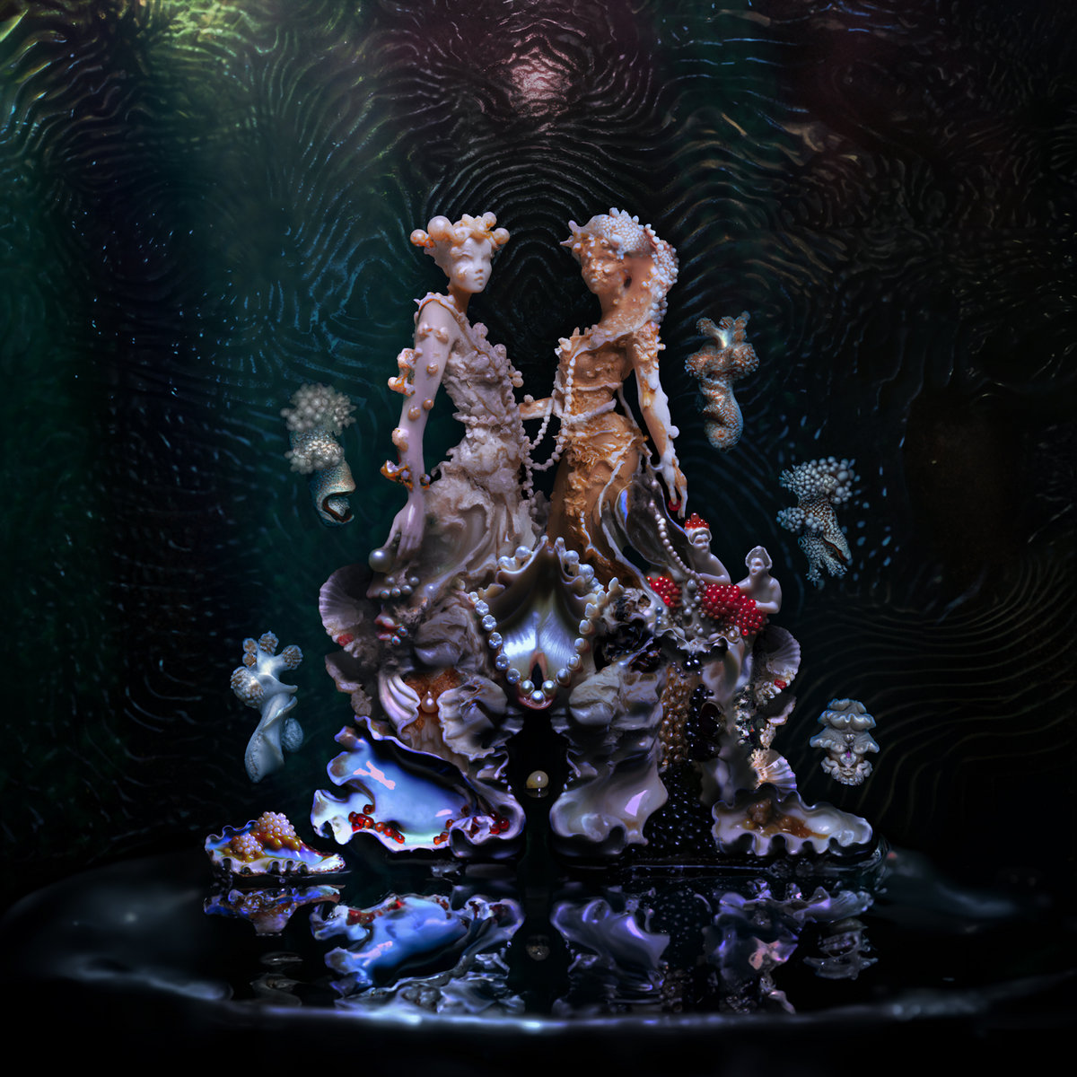 Bjork & Rosalia - Oral, Double A Side 12'' (Limited Edition) cover art