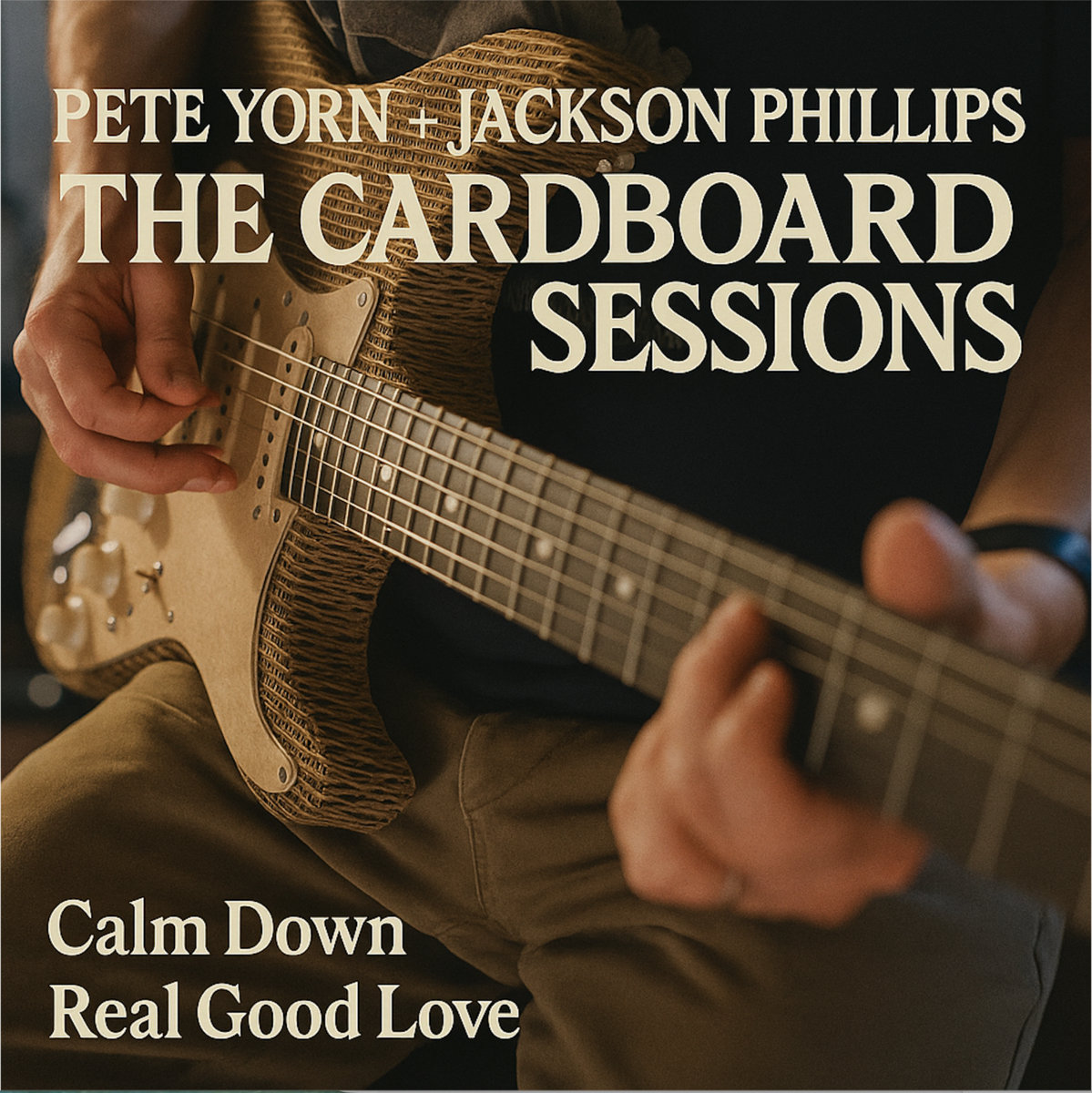 Pete Yorn + Jackson Phillips, The Cardboard Sessions cover art
