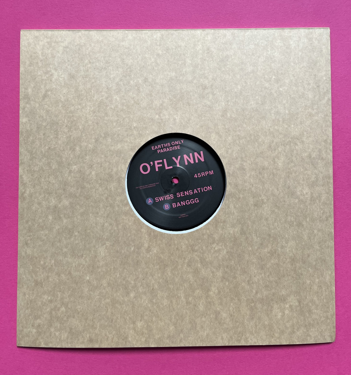 Swiss Sensation/ Banggg 12" Vinyl cover art