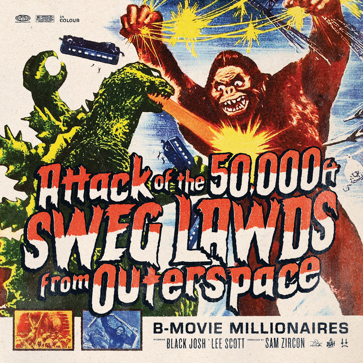 Attack of The 50,000 Ft SWEG LAWDS from Outer Space cover