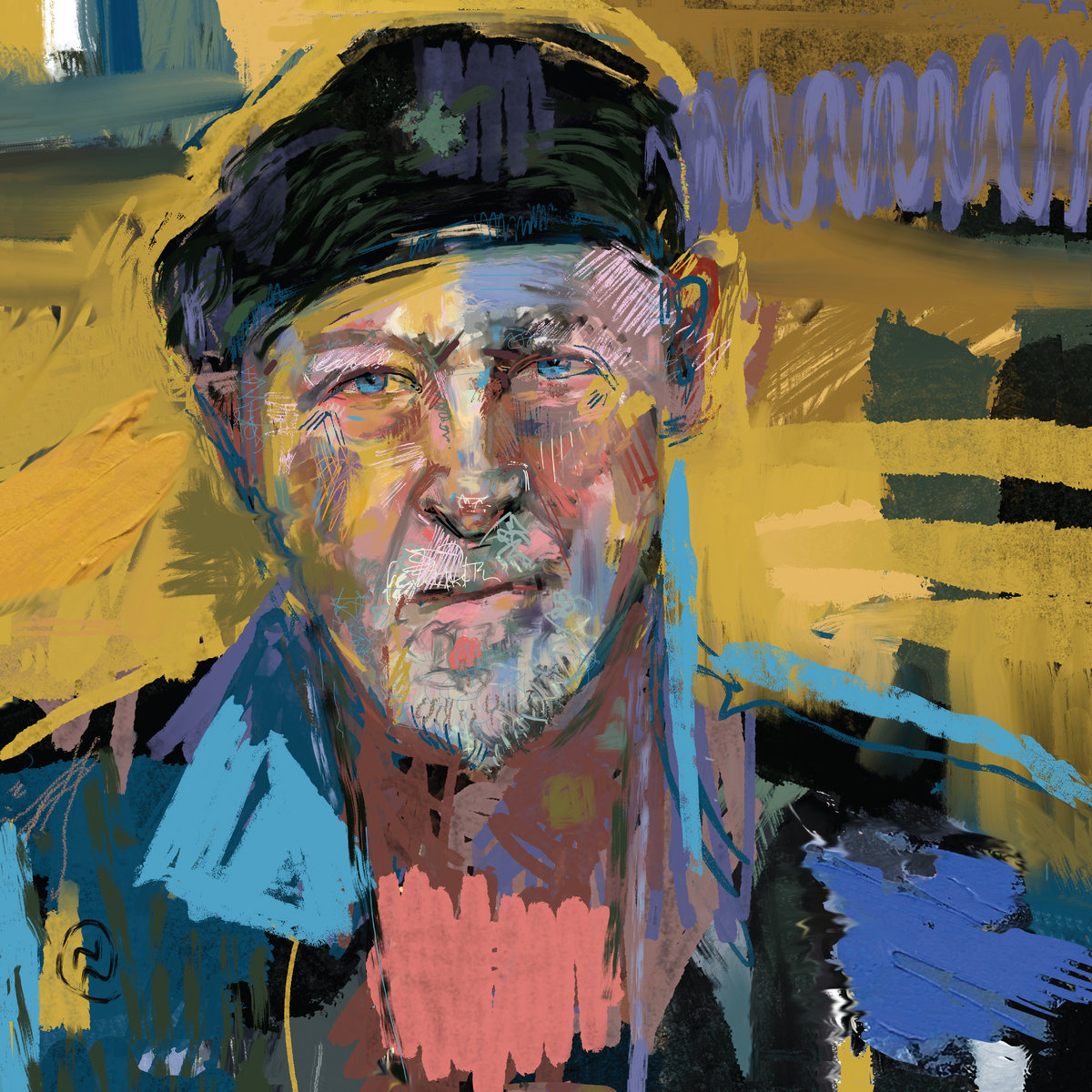 Hippies, Thugs and Heroes by Richard Thompson - album cover art