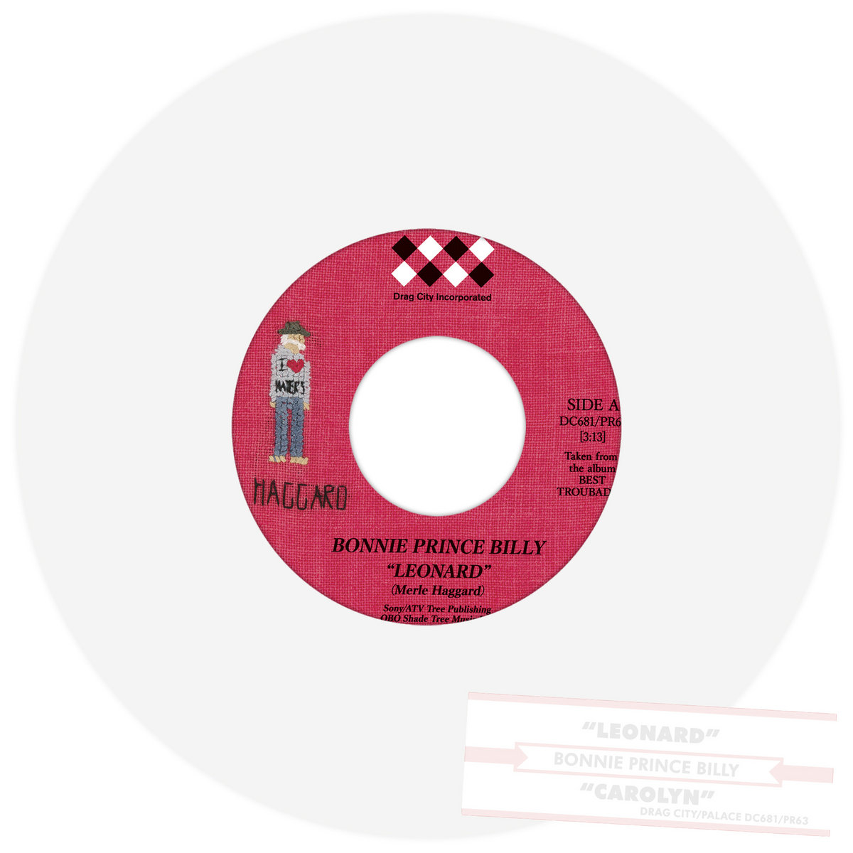 "Leonard" b/w "Carolyn" cover art