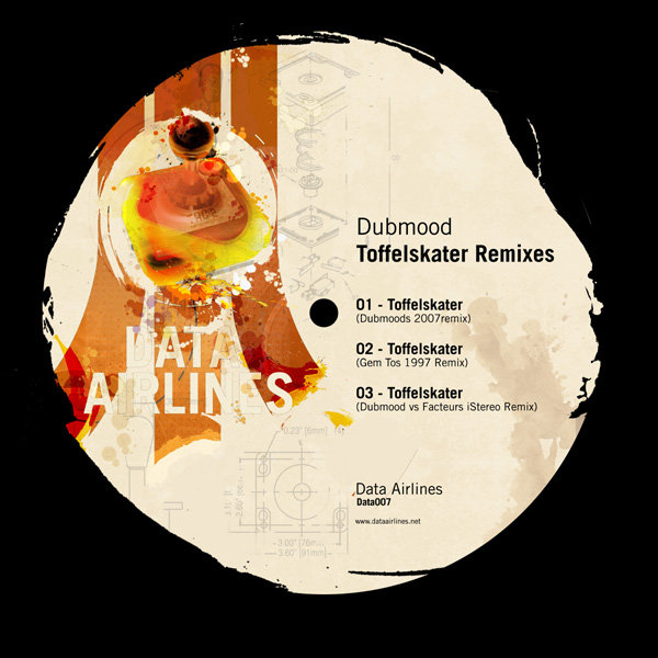 Toffelskater Remixes (DATA007) cover