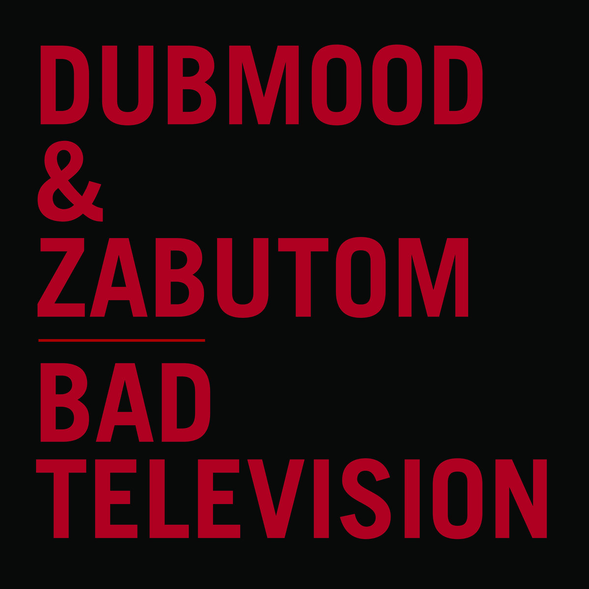 Bad Television (DATA055) cover