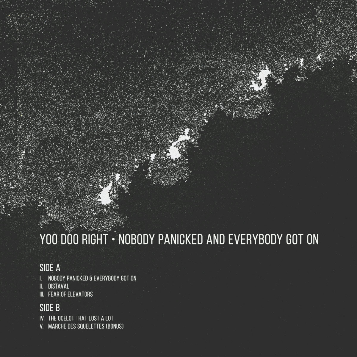 nobody panicked and everybody got on cover