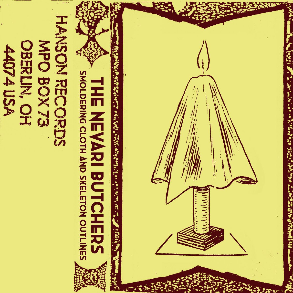 Smoldering Cloth And Skeleton Outlines cover