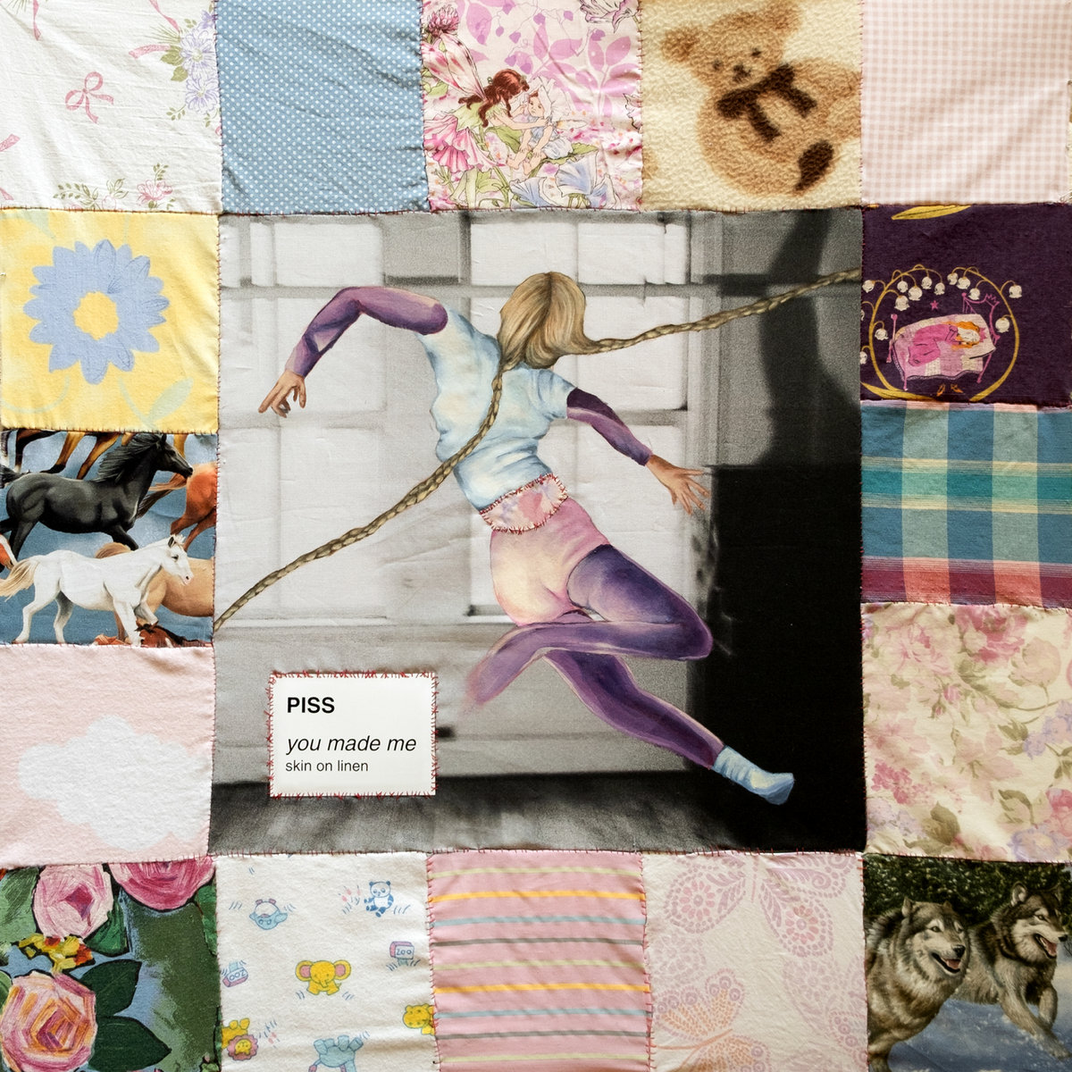 you made me / skin on linen cover art