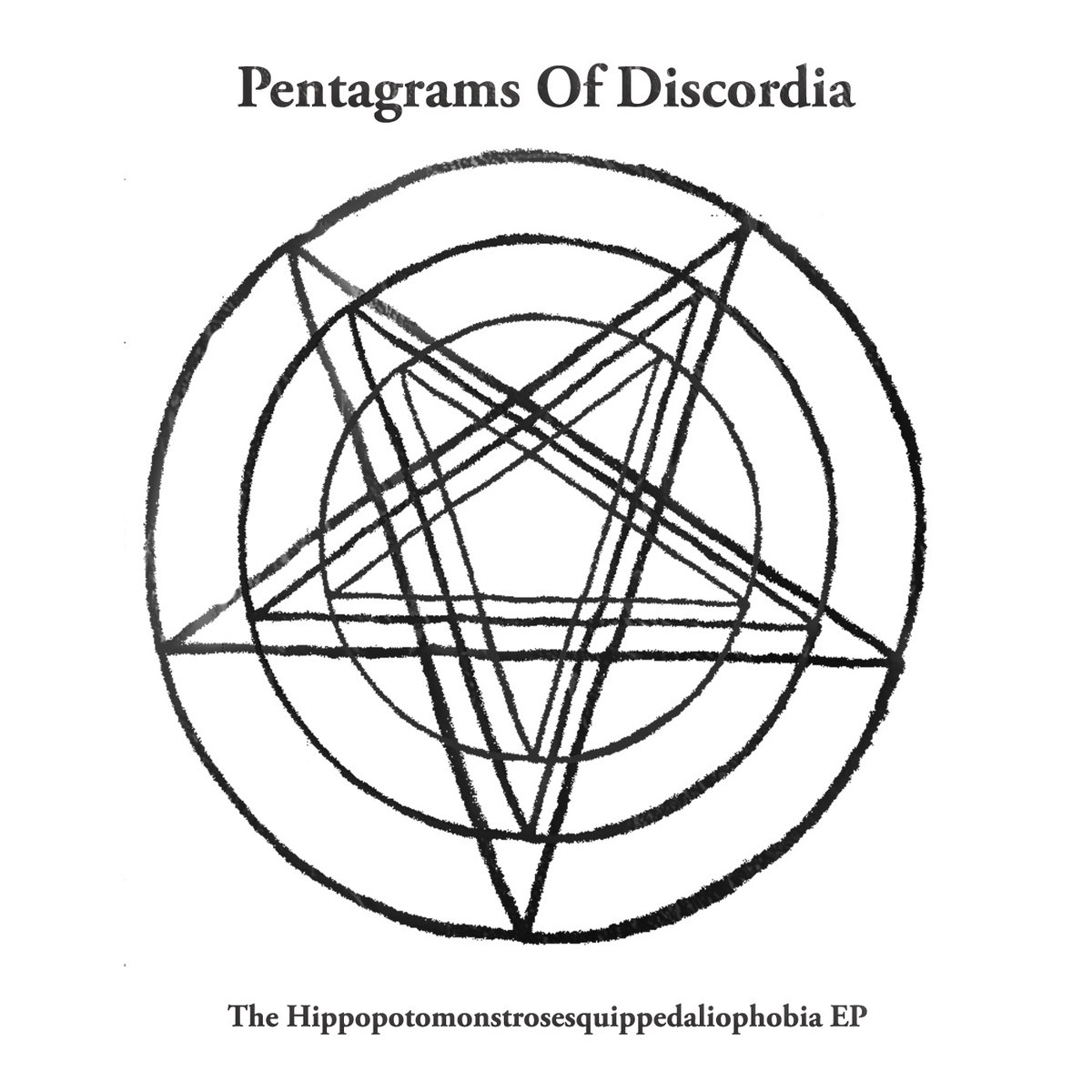 The Hippopotomonstrosesquippedaliophobia EP cover art